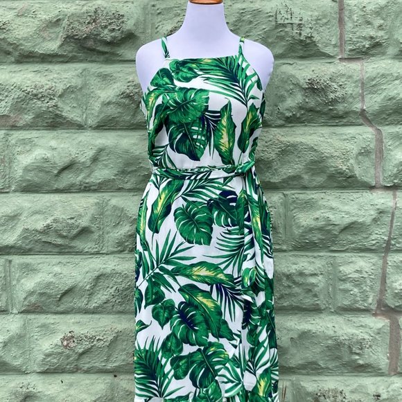 Roz & Ali Fern Leaf Sundress, size XL - Picture 2 of 4